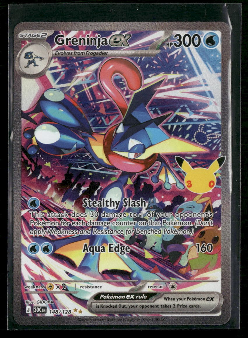 ME: 30th Celebration Greninja ex #148/128
