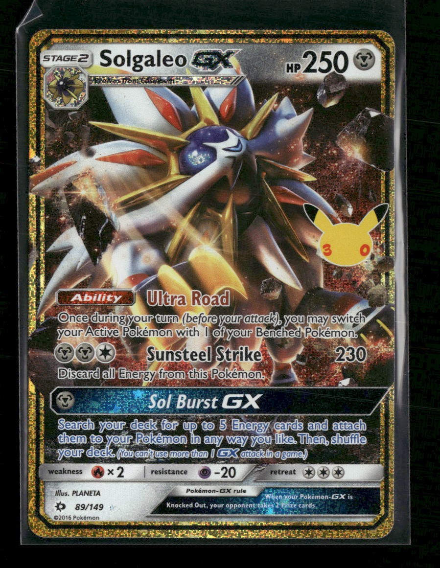 ME: 30th Celebration Classic Collection Solgaleo GX #89/149