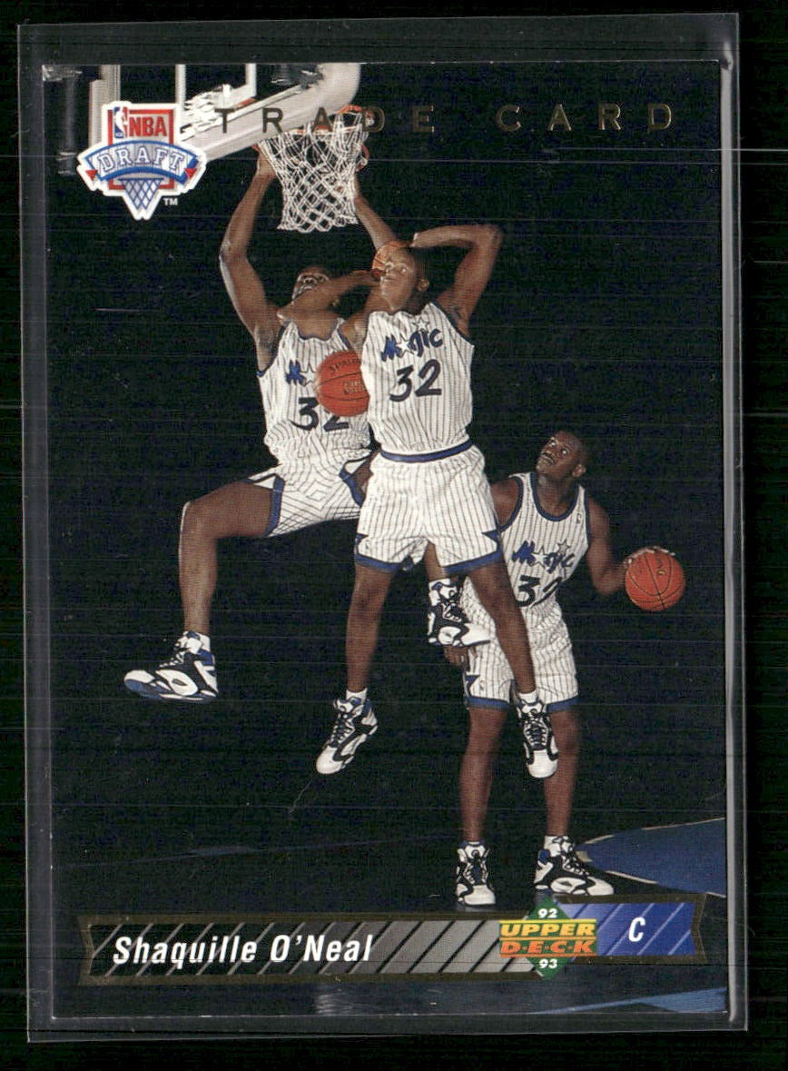 1992-93 Upper Deck Shaquille O'Neal #1b