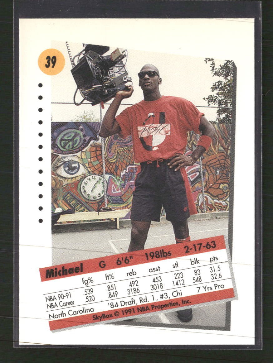 1991-92 SkyBox Michael Jordan #39