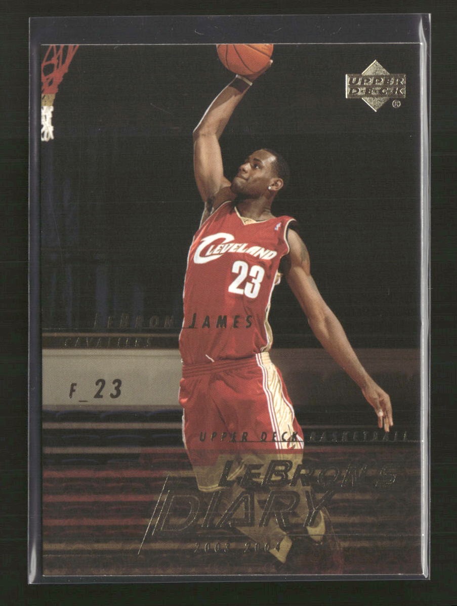 2003-04 Upper Deck LeBron's Diary LeBron James #LJ15