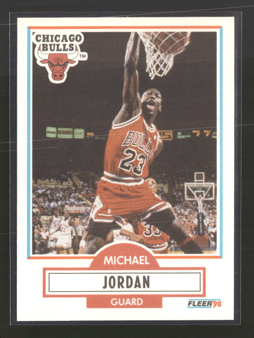 1990-91 Fleer Michael Jordan #26