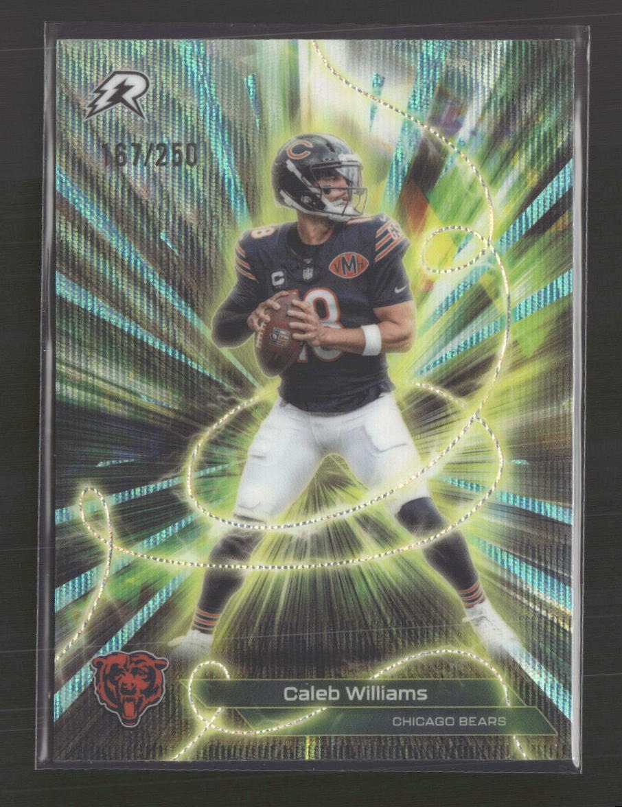2025 Topps Resurgence Conductors Aqua Surge Refractor Caleb Williams #/250 #C-17
