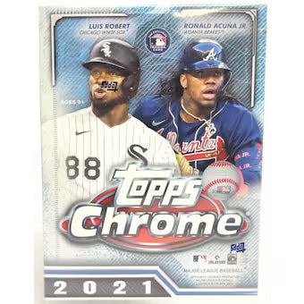 2021 Topps Chrome Baseball Blaster Box
