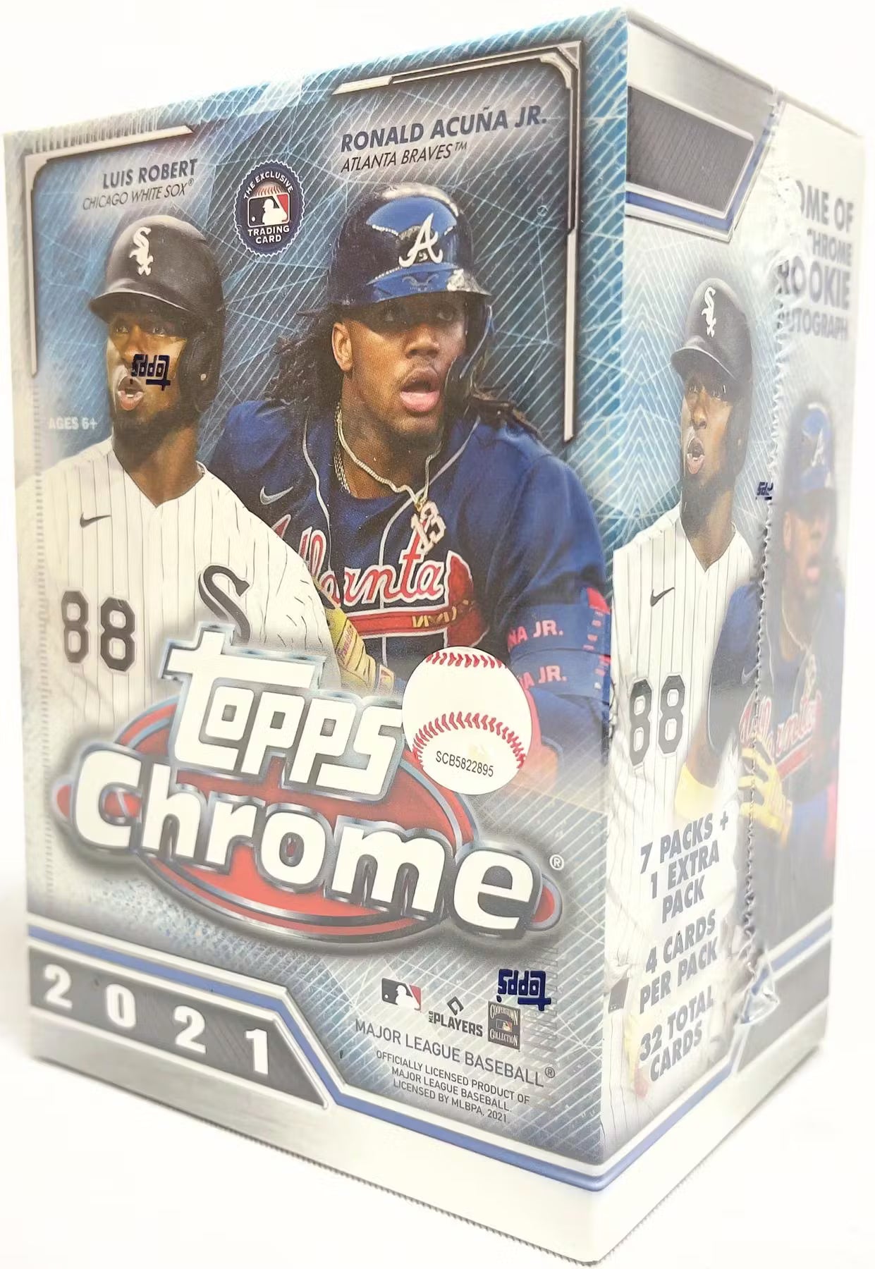 2021 Topps Chrome Baseball Blaster Box