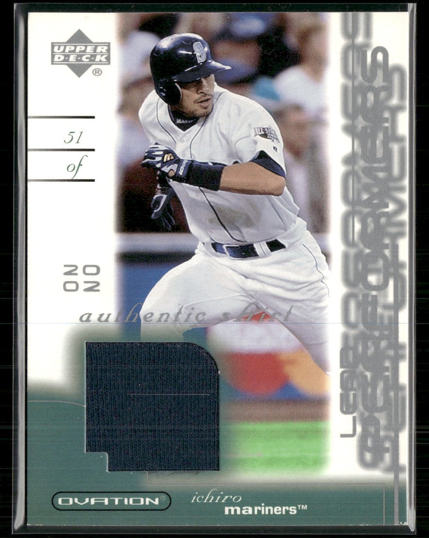 2002 Upper Deck Ovation Lead Performer Jerseys Ichiro Suzuki #LP-IS