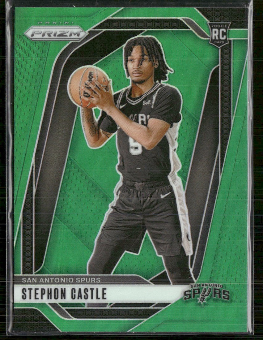 2024-25 Panini Prizm Prizm Green Stephon Castle #234