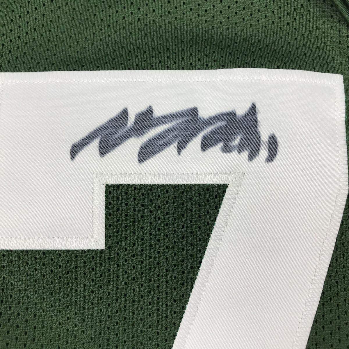 Framed Autographed/Signed Davante Adams 35x39 Green Bay Green Football Jersey JSA COA #2
