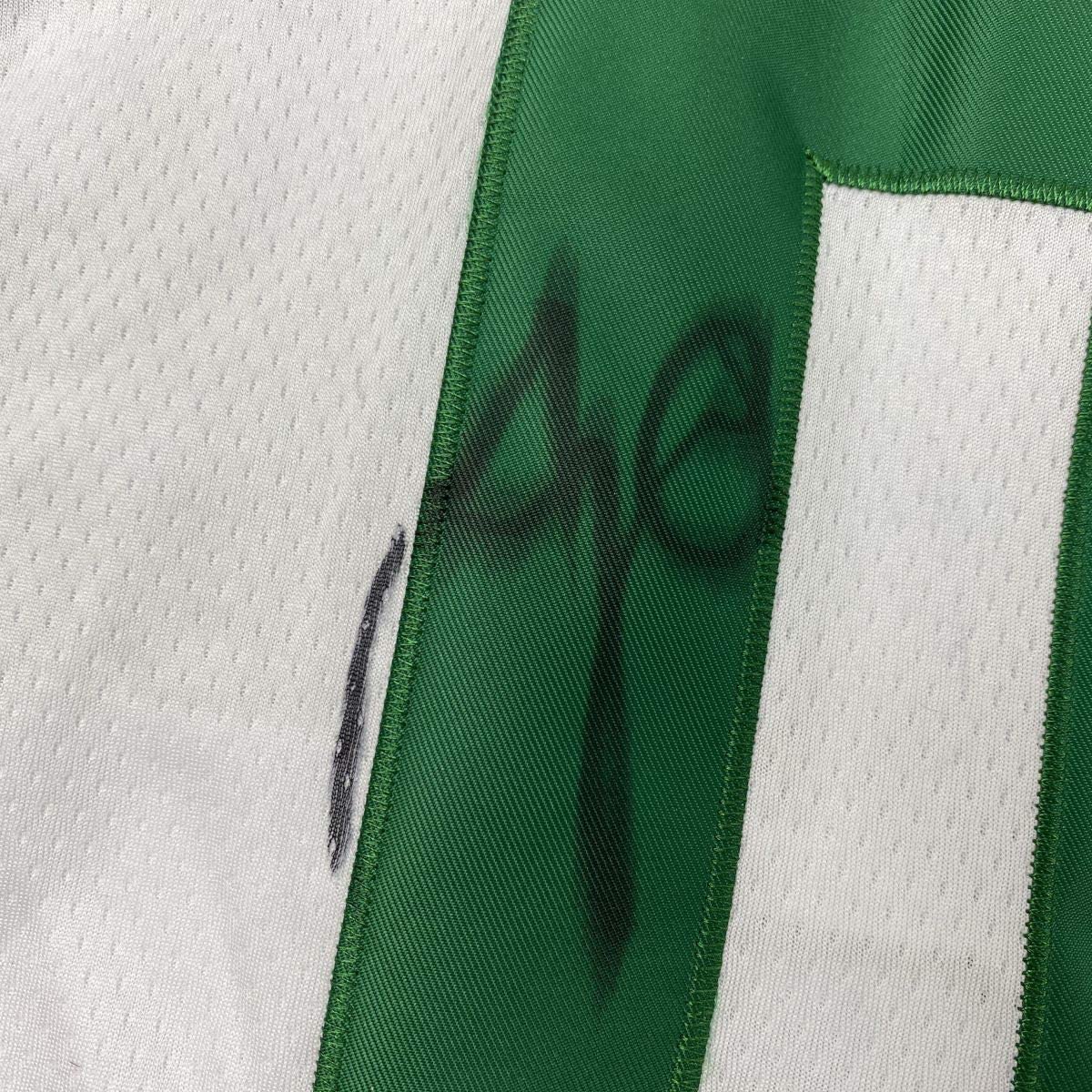 Framed Autographed/Signed Jayson Tatum 35x39 Boston White Basketball Jersey Beckett BAS COA
