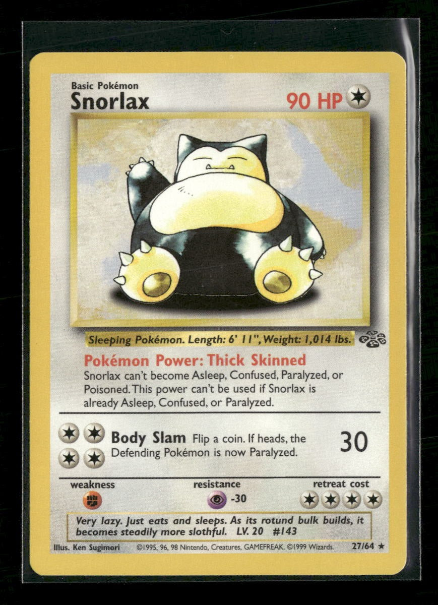 Jungle Snorlax (27) #27/64