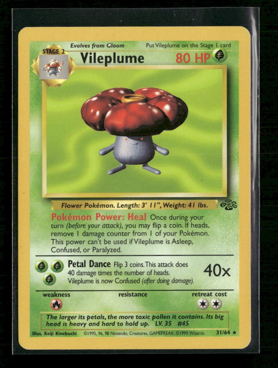 Jungle Vileplume (31) #31/64