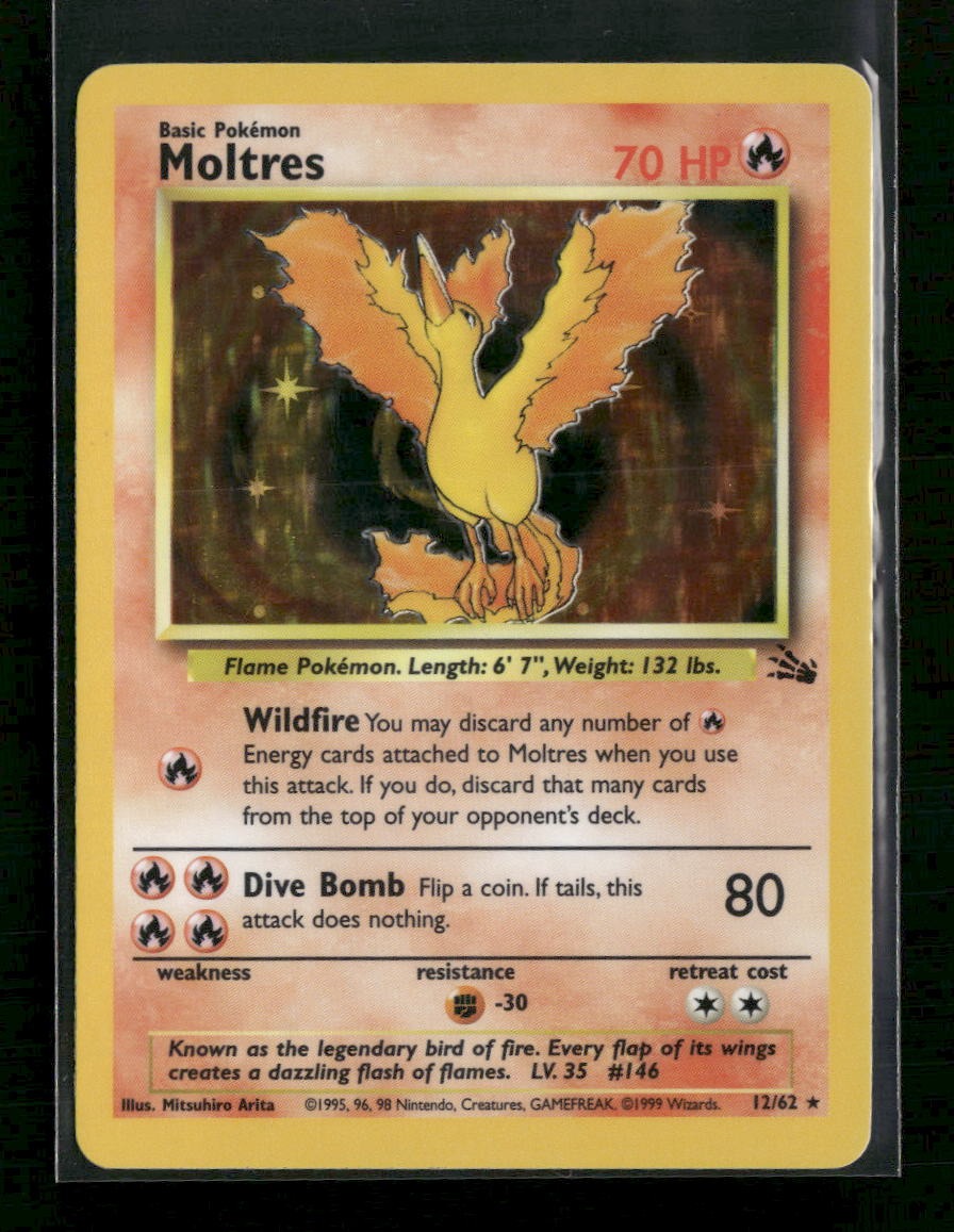 Fossil Moltres (12) #12/62
