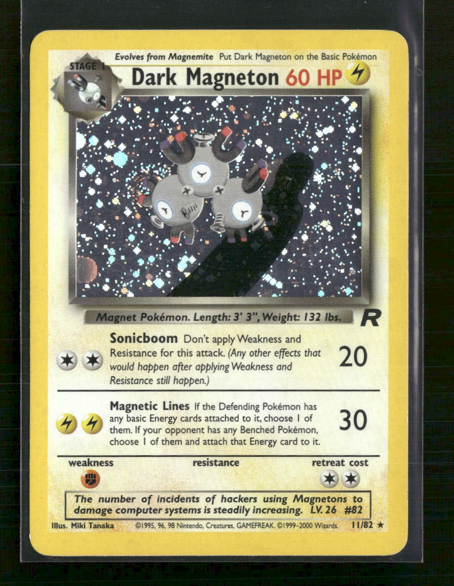 Team Rocket Dark Magneton (11) #11/82