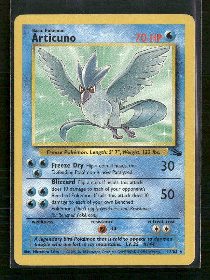 Fossil Articuno (17) #17/62
