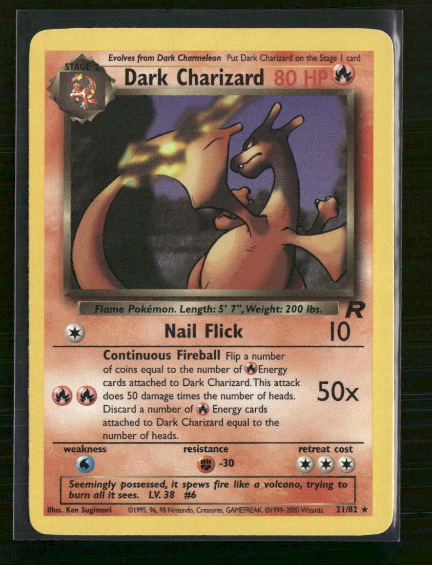 Team Rocket Dark Charizard (21) #21/82