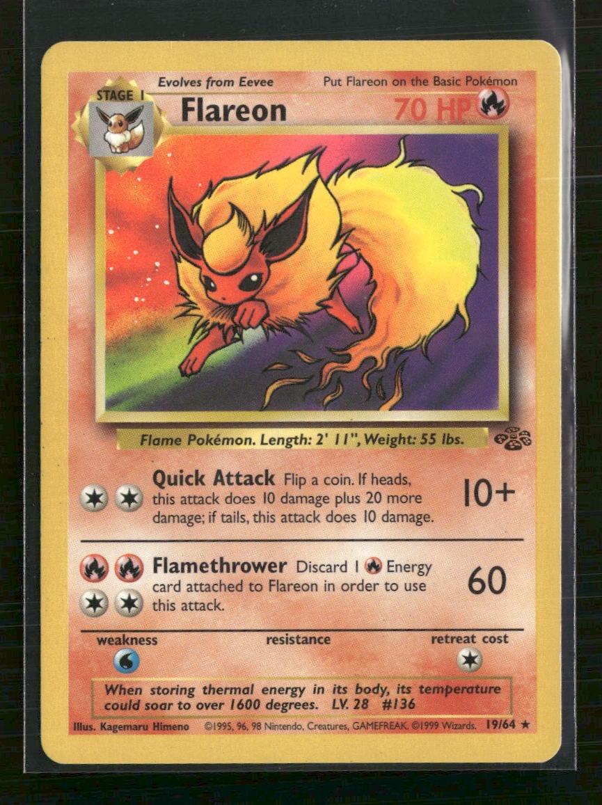Jungle Flareon (19) #19/64