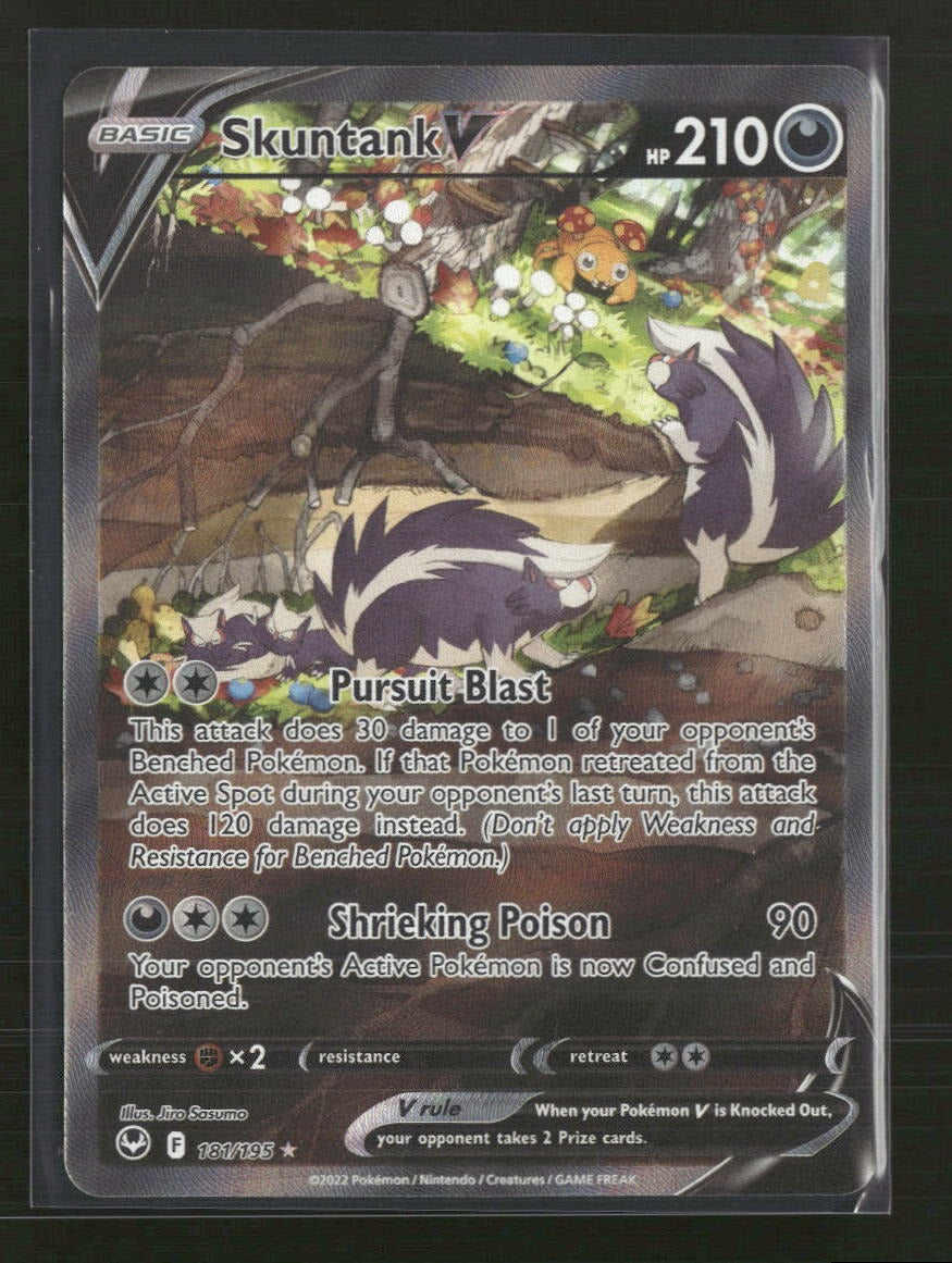 SWSH12: Silver Tempest Skuntank V (Alternate Full Art) #181/195
