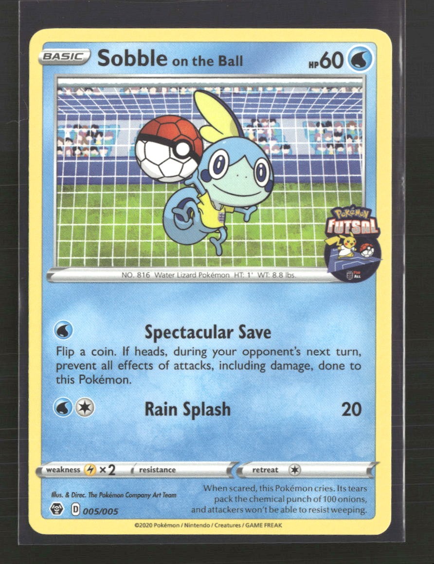 Miscellaneous Cards & Products Sobble on the Ball #005/005