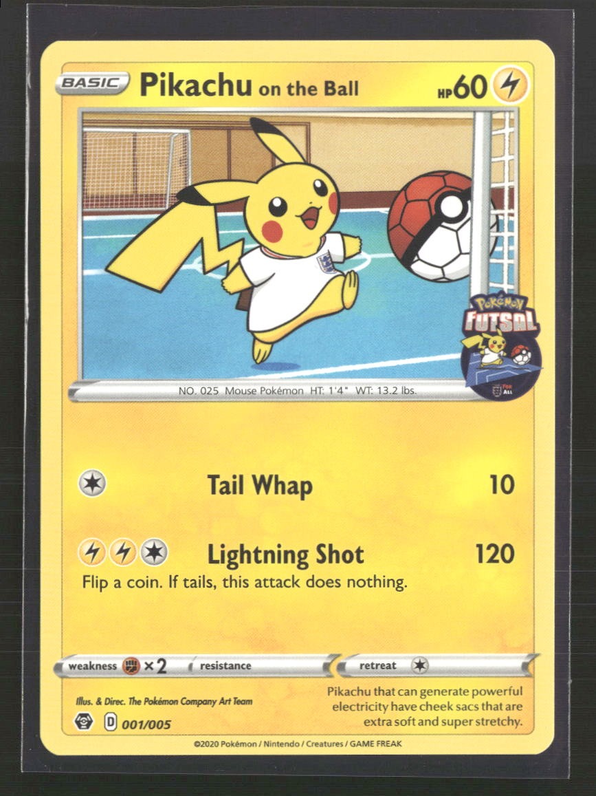 Miscellaneous Cards & Products Pikachu on the Ball #001/005