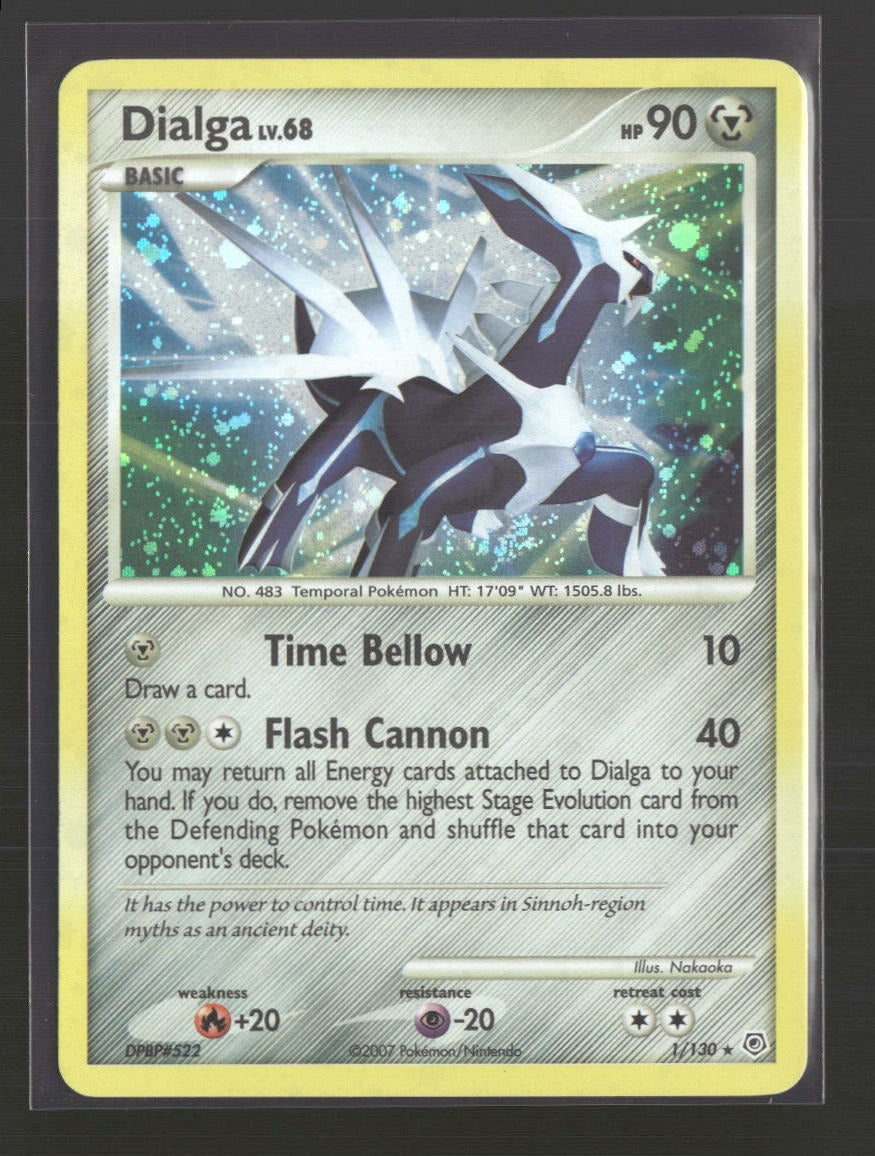 Diamond and Pearl Dialga #1/130