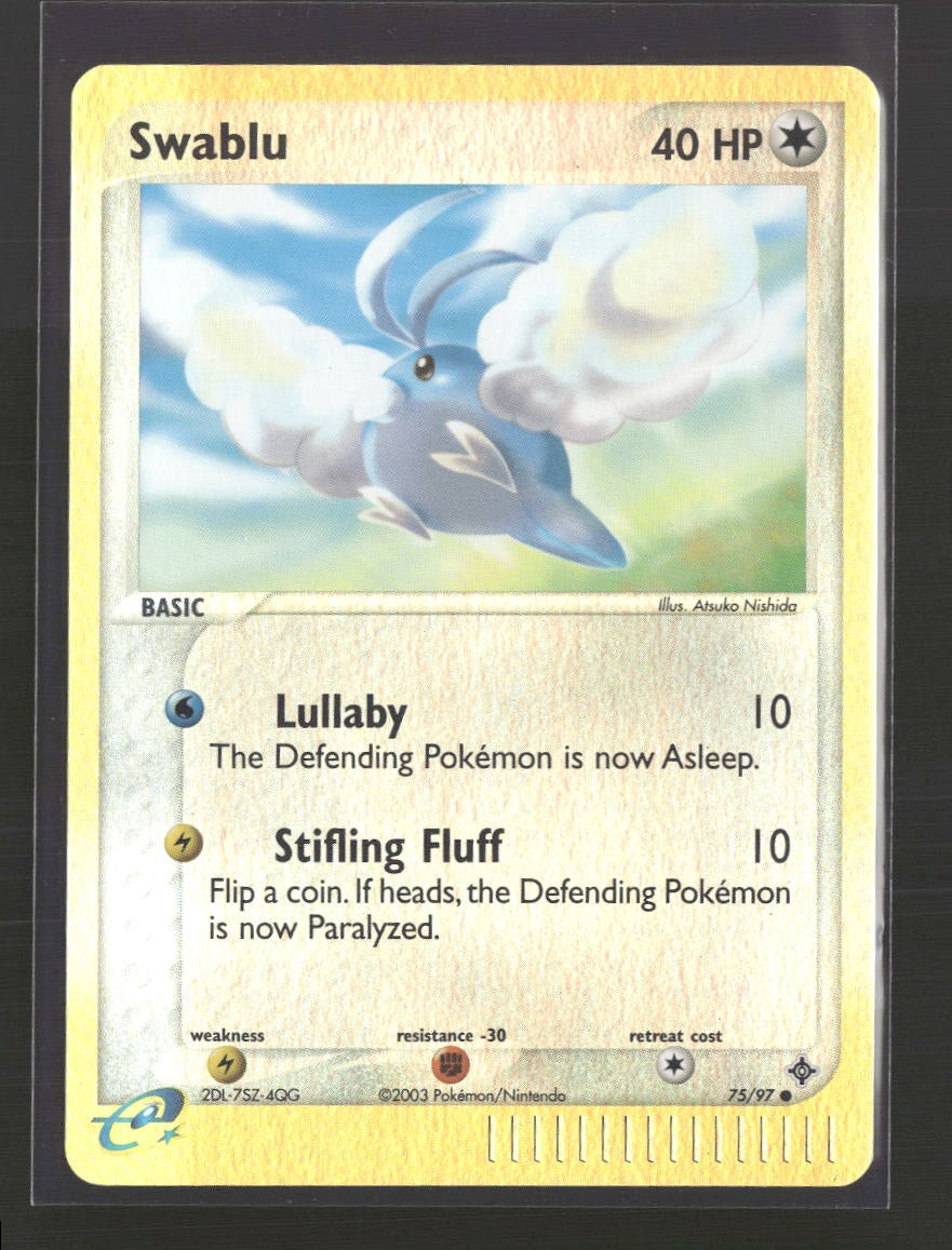 EX Dragon Swablu #75/97