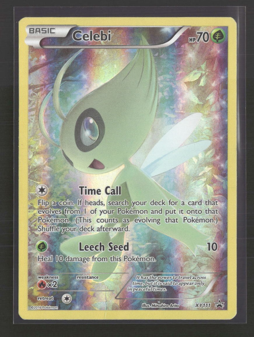 XY Promos Celebi #XY111 Damaged
