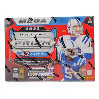 2023 Panini Prizm Football Mega Hobby Box (Purple Pulsar Prizms!)