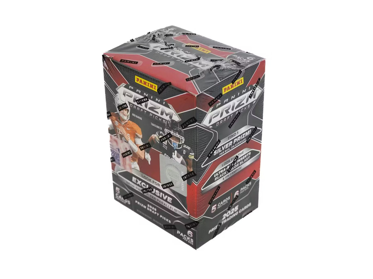 2025 Panini Prizm Draft Picks Football 6-Pack Hobby Blaster Box
