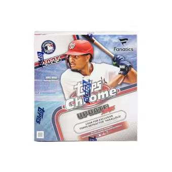 2025 Topps Chrome Update Series Baseball Mega Box (Fanatics)
