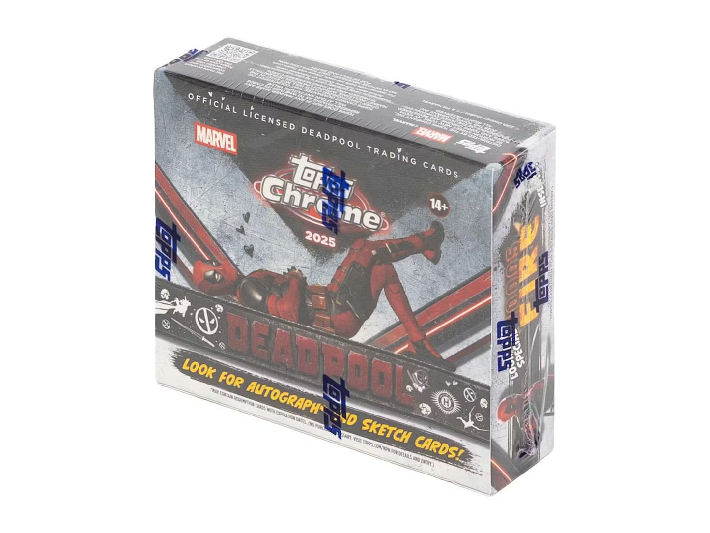 2025 Topps Deadpool Chrome Hobby Box