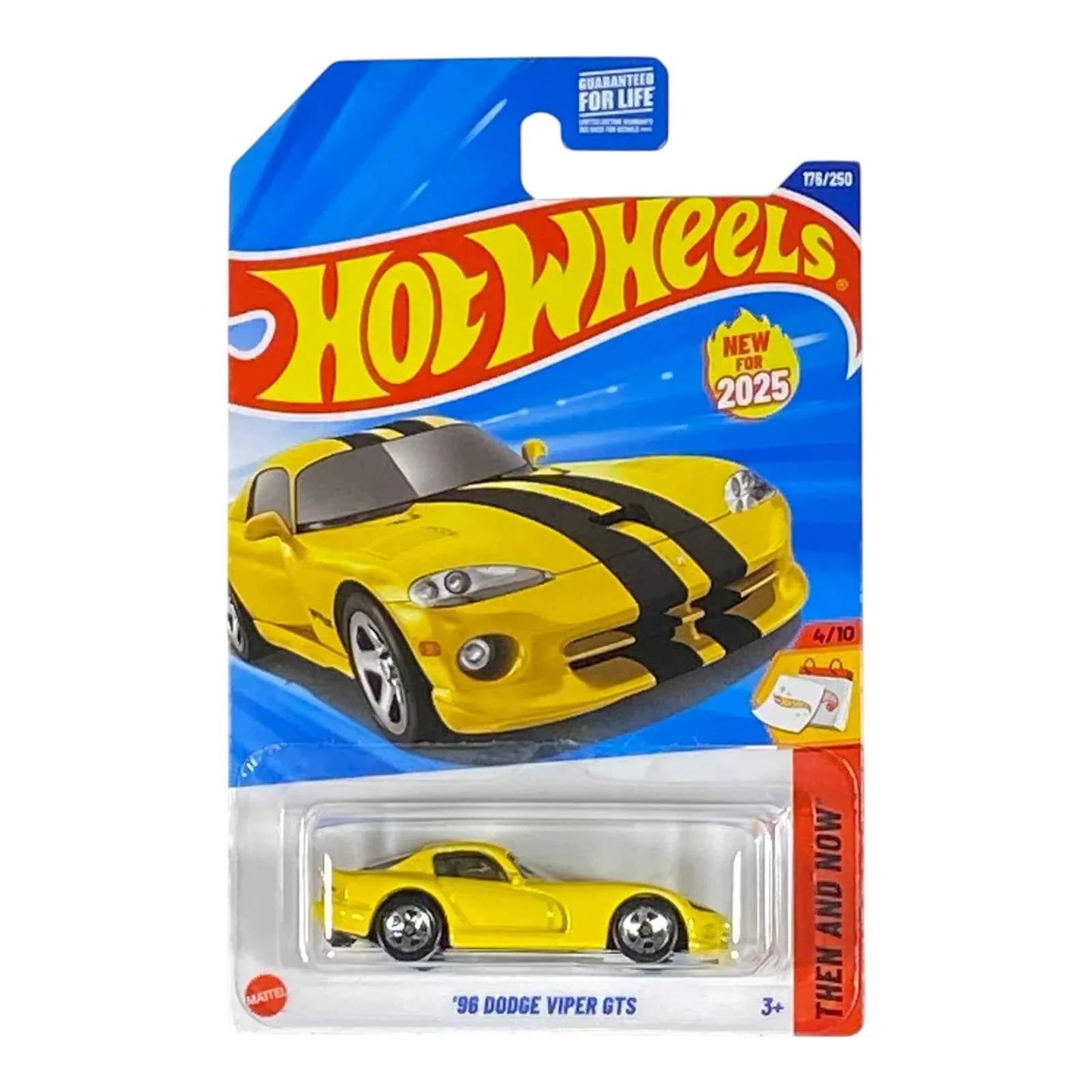 Hot Wheels ’96 Dodge Viper GTS Then & Now 4/10