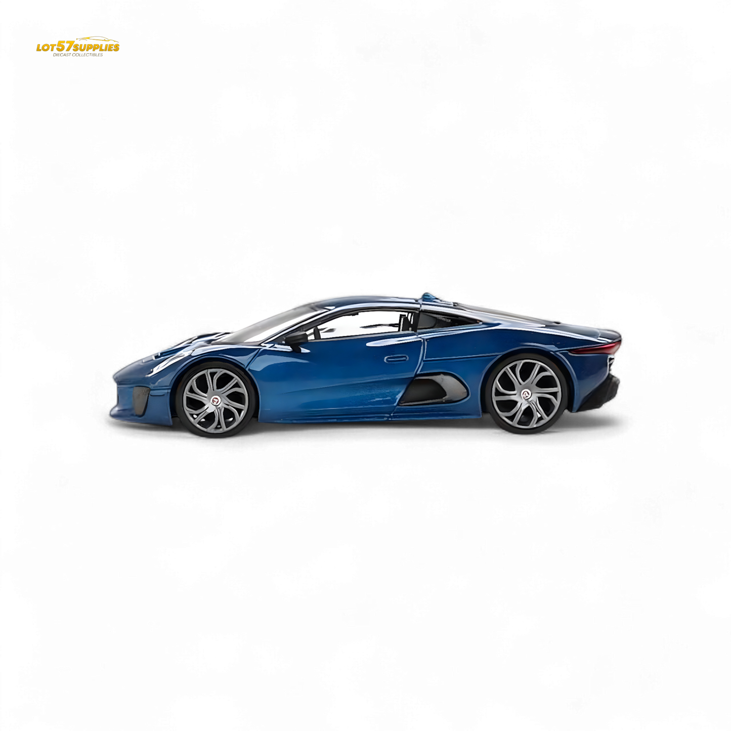 Mini-GT Jaguar C-X75 Blue 1:64
