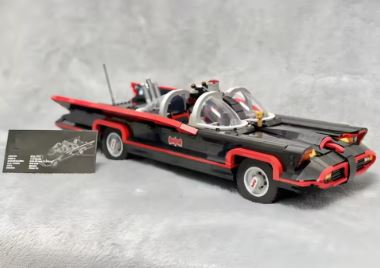 Classic Batmobile Building Block Set (1822 Pieces) 76328
