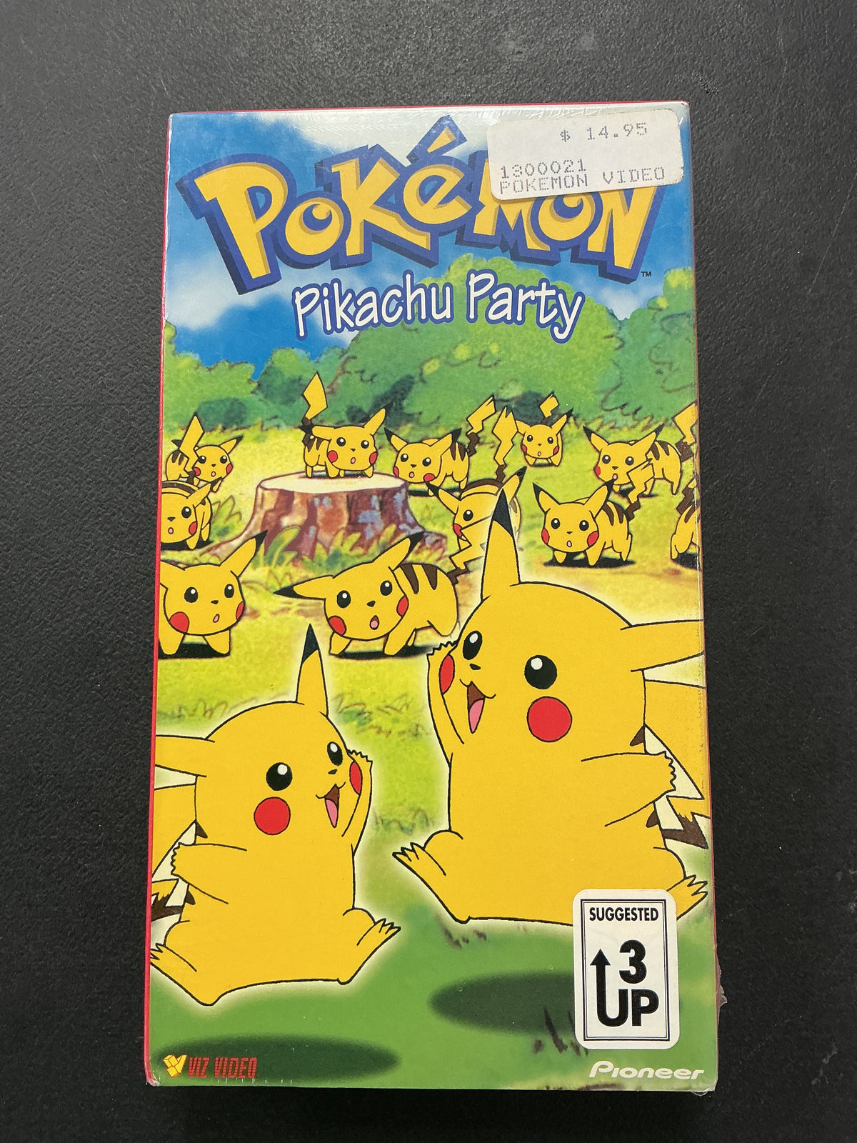 Vintage 1999 Pokemon Pikachu Party VHS Sealed