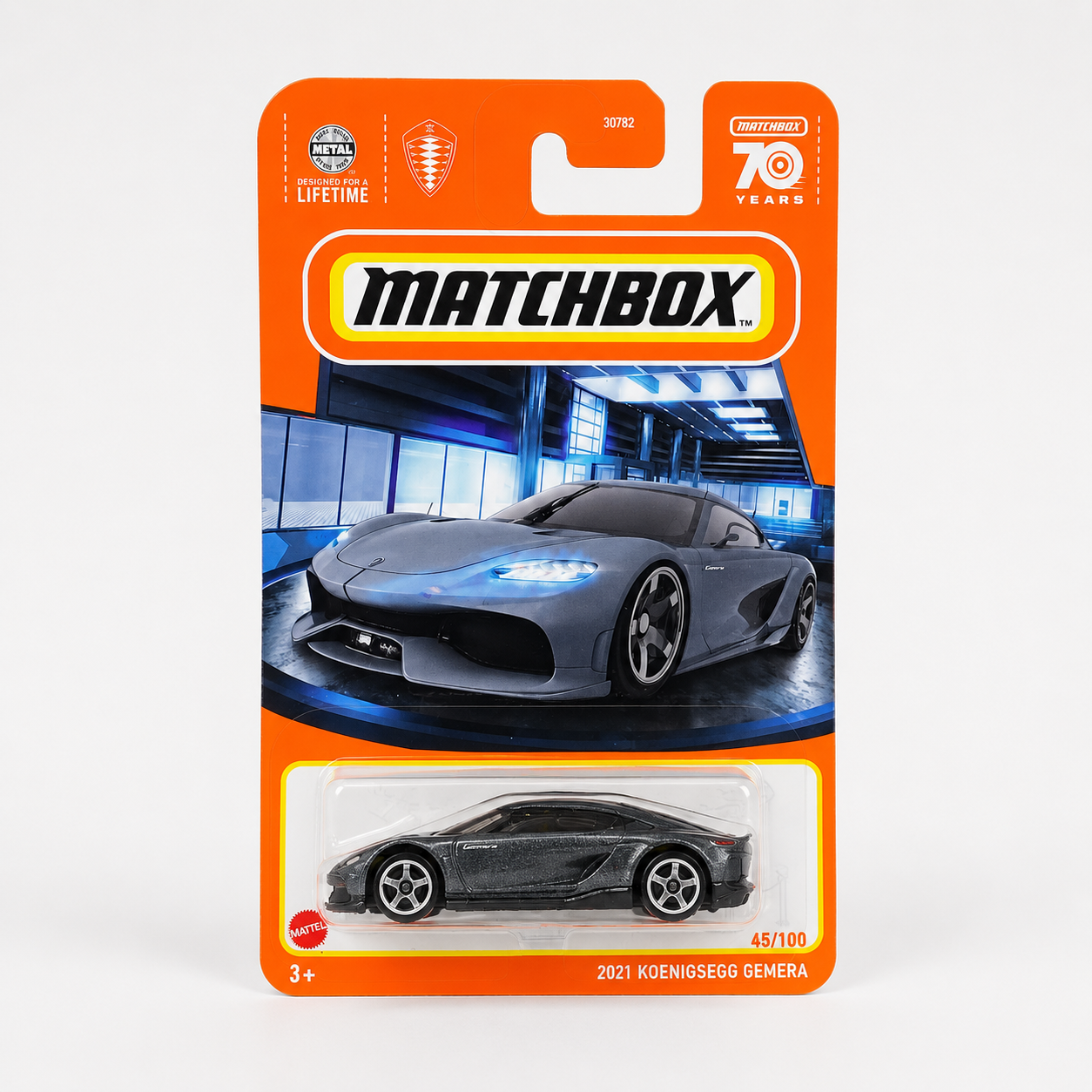 Matchbox 2021 Koenigsegg Gemera - Matchbox 70 Years Series 45/100
