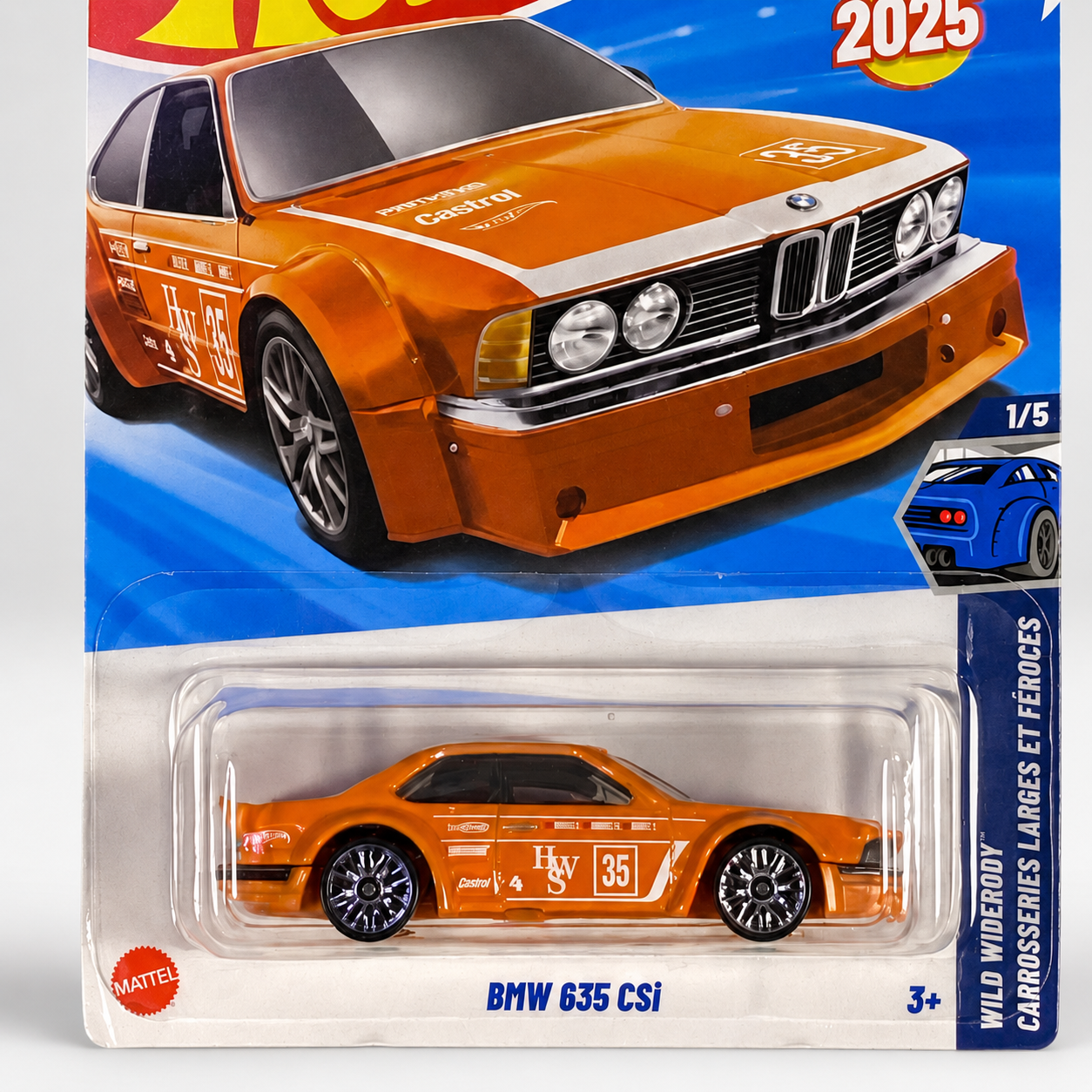 Hot Wheels BMW 635 CSi | Wild Widebody Series 1/5