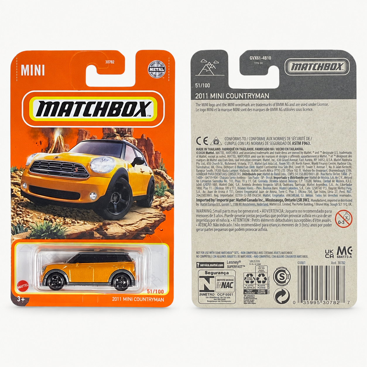 Matchbox 2011 Mini Countryman | Matchbox Series 51/100