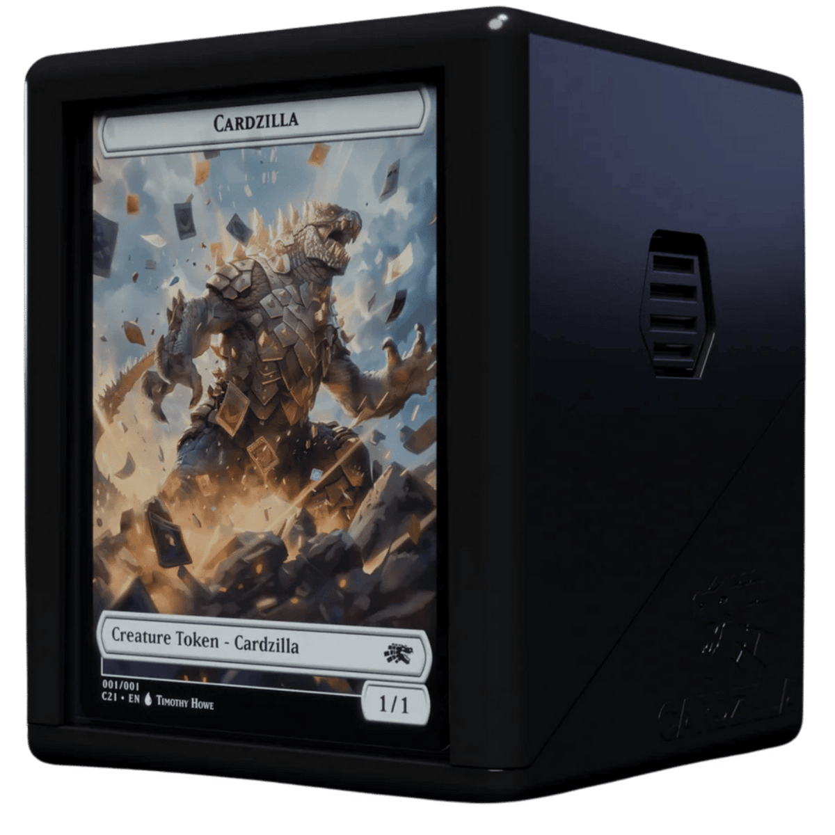 Cardzilla Showcase 100+ Deck Box: Black