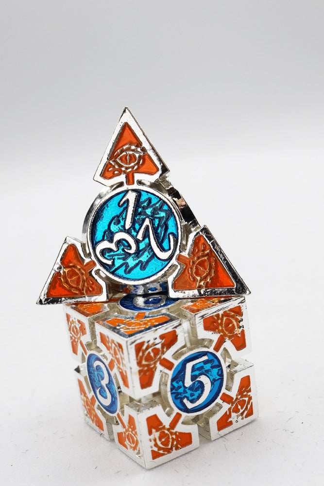 Oculus: Intelligent - Metal RPG Dice Set