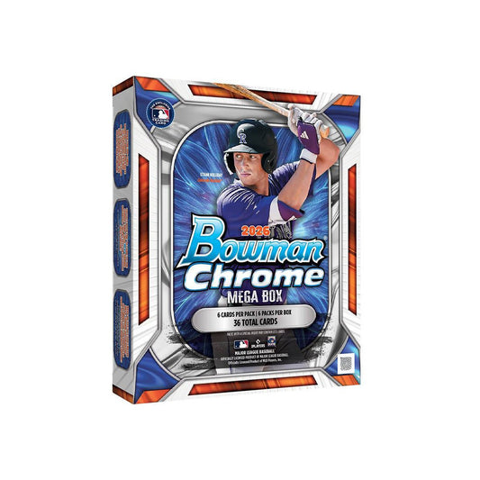 2026 Bowman Chrome Baseball Mega Box featuring Ethan Holliday