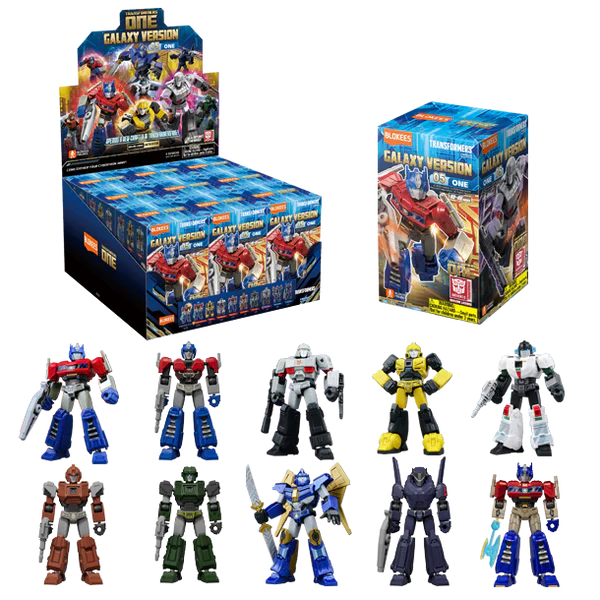 Transformers Galaxy Version 1 Blokees Mini Model Kit Mystery Box