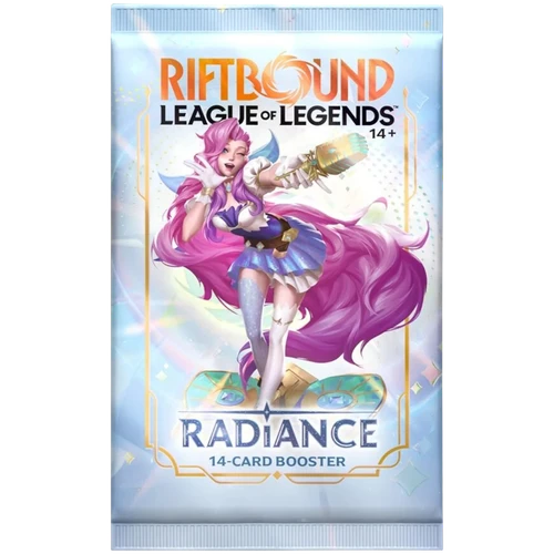Riftbound League of Legends Radiance 14-card booster pack