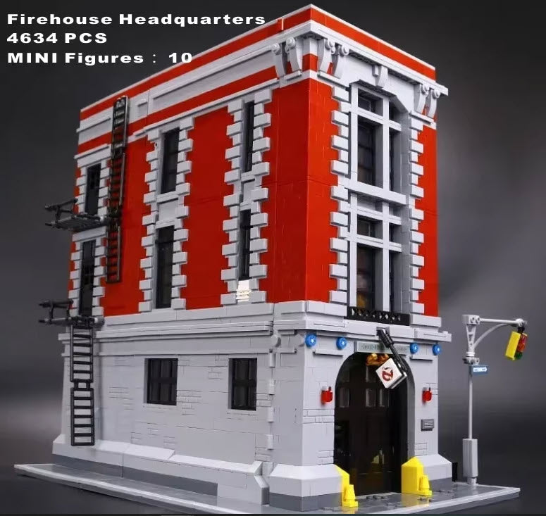 Ghostbusters Firehouse MOC