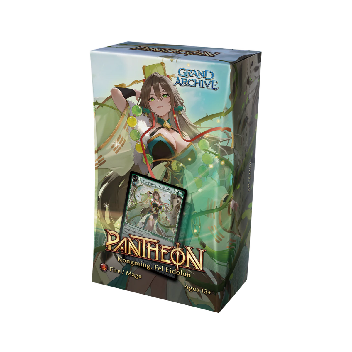 Grand Archive Radiant Origins Pantheon Deck - Kongming Fel Eidolon