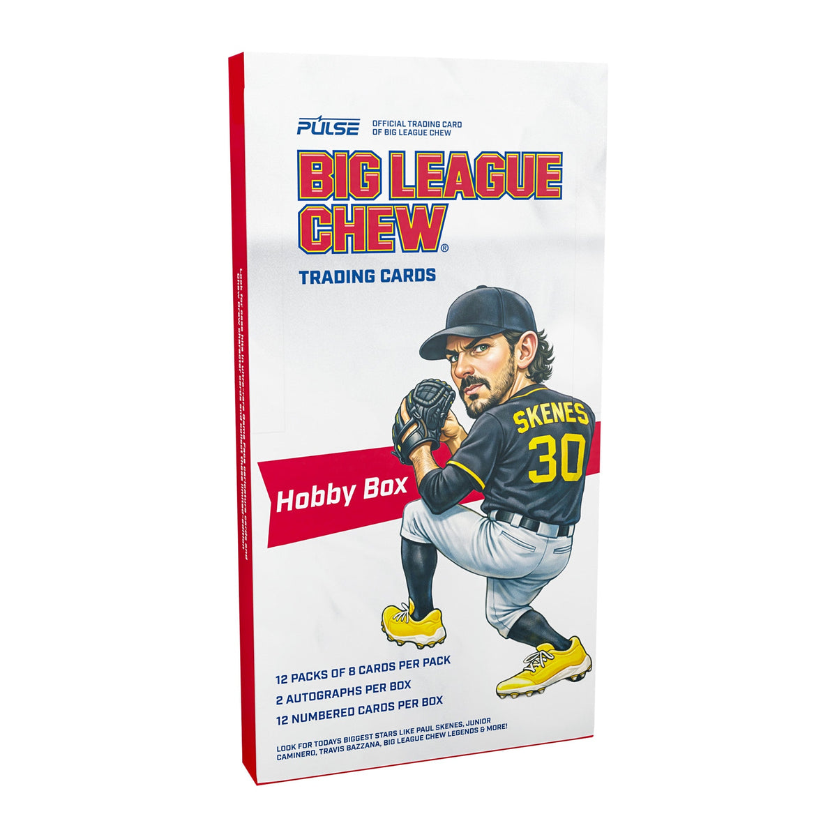 2026 Pulse Big League Chew Baseball Hobby Box — Paul Skenes packaging