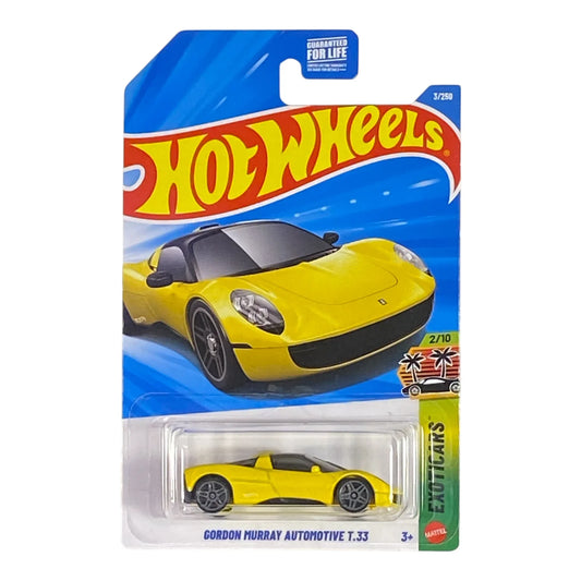 Hot Wheels Gordon Murray T.33 | Exoticars Series 2/10 (Damaged Packaging)