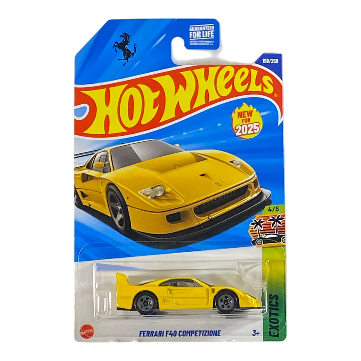 Hot Wheels Ferrari F40 Competizione | Exotics Series 4/5