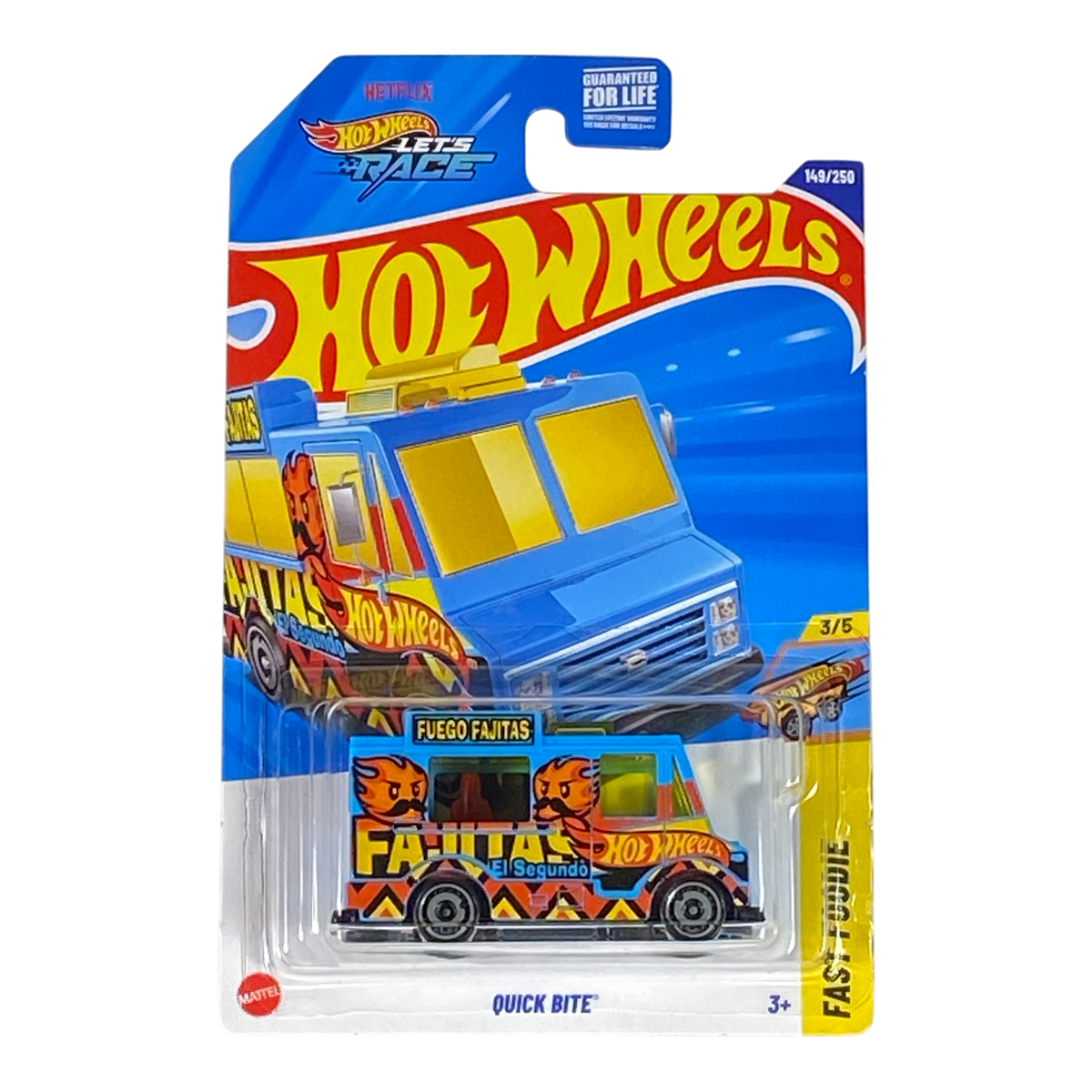 Hot Wheels Quick Bite Fuego Fajitas Fast Foodie 3/5