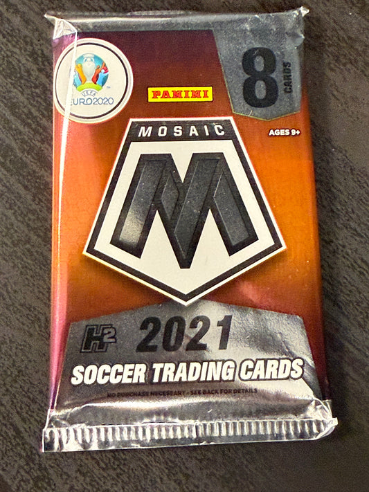 2021 Mosaic Euro Soccer H-2 Single Pack