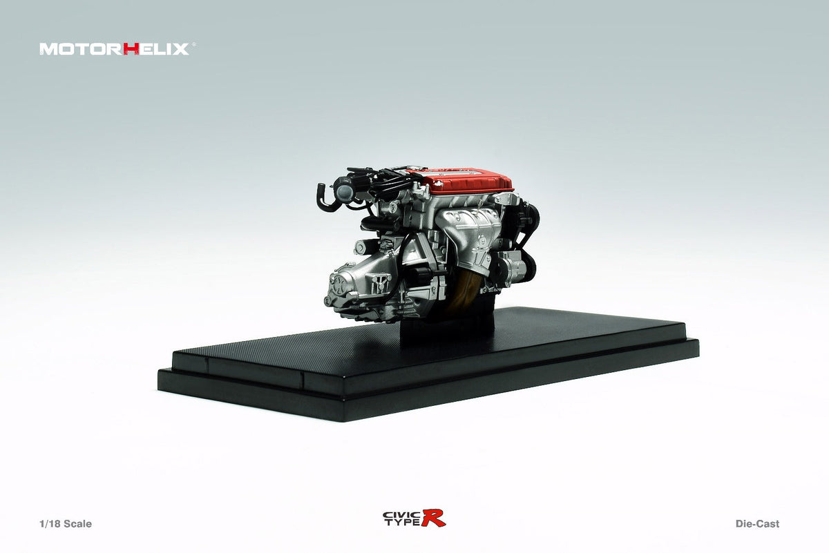 MOTORHELIX Honda Civic Type-R EK9 Silver 1:18